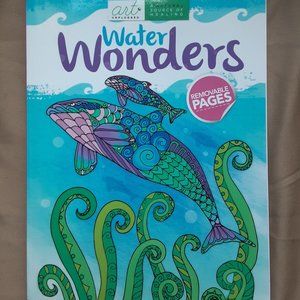 2016 Art Unplugged Water Wonders Journal and Coloring Book A Natural Source of H